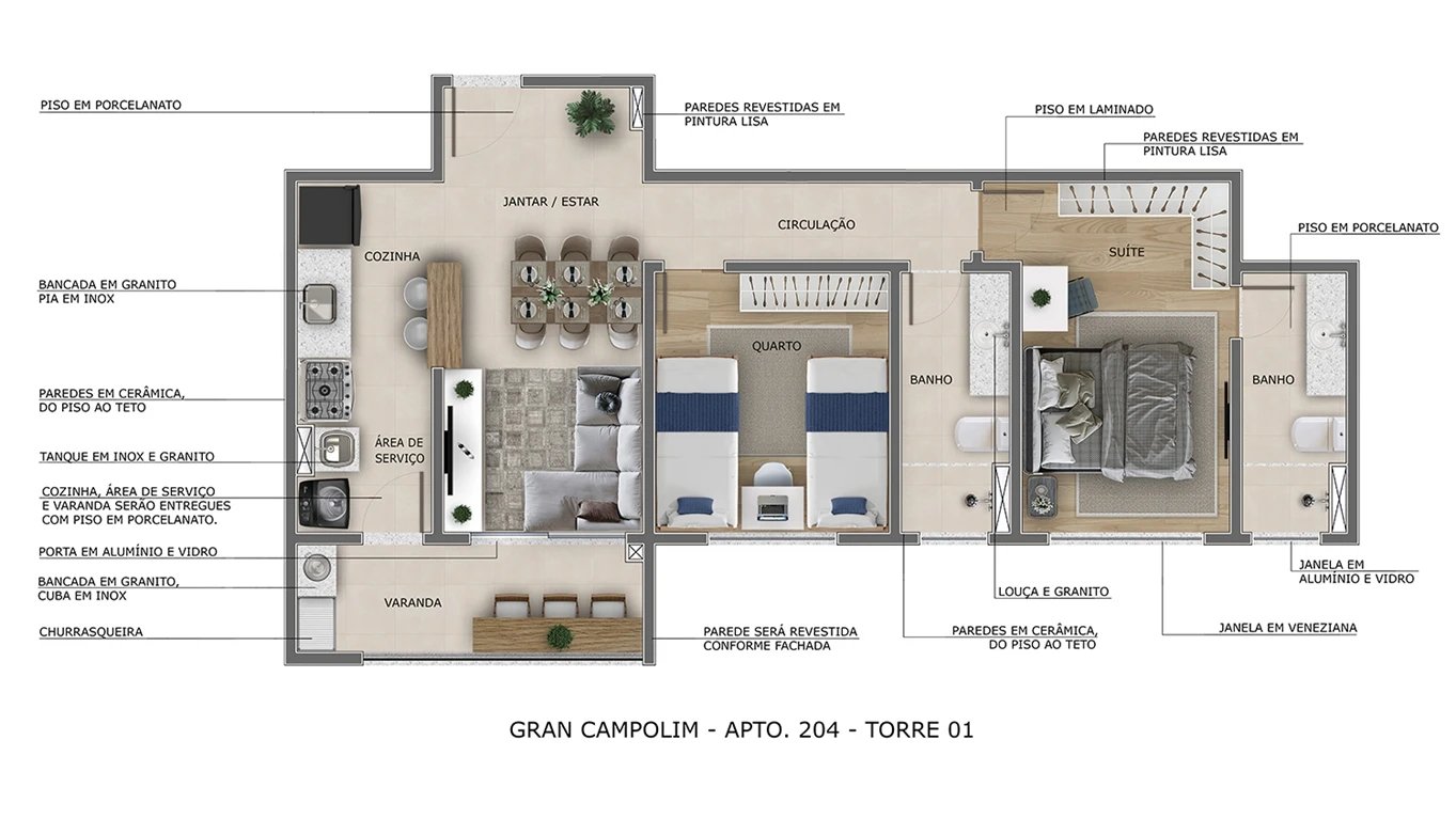 Residencial Gran Campolim - Foto 20