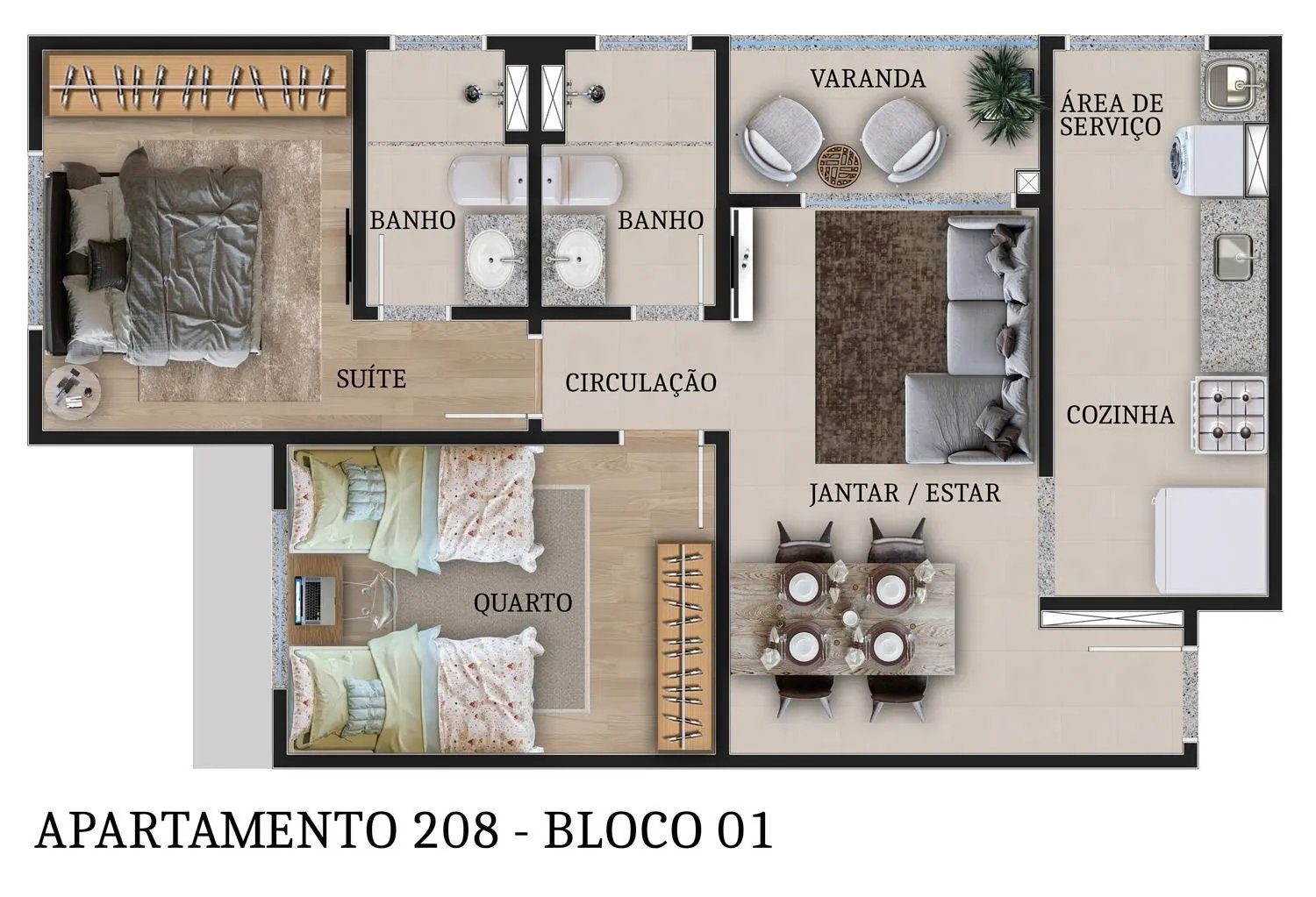 ESGOTADO - Residencial Reserva Areia Vermelha - Foto 14