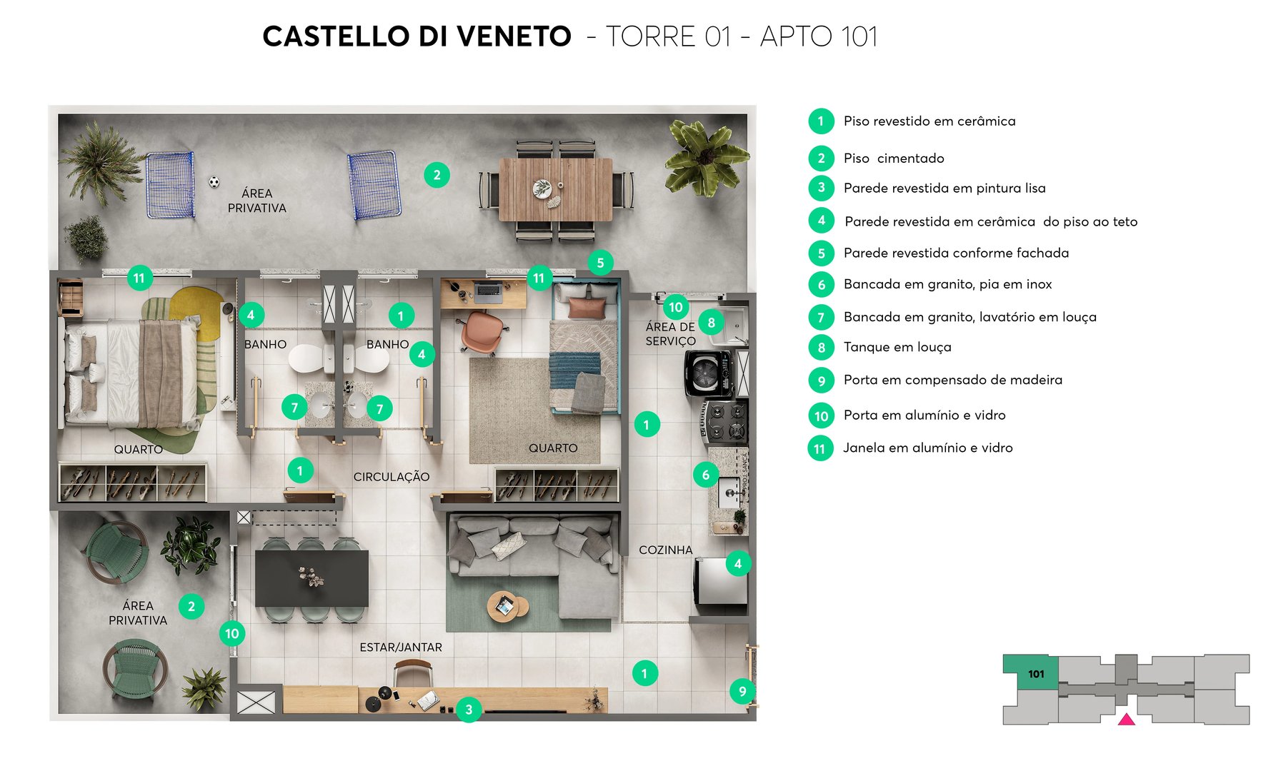 Residencial Castello di Veneto - Foto 15