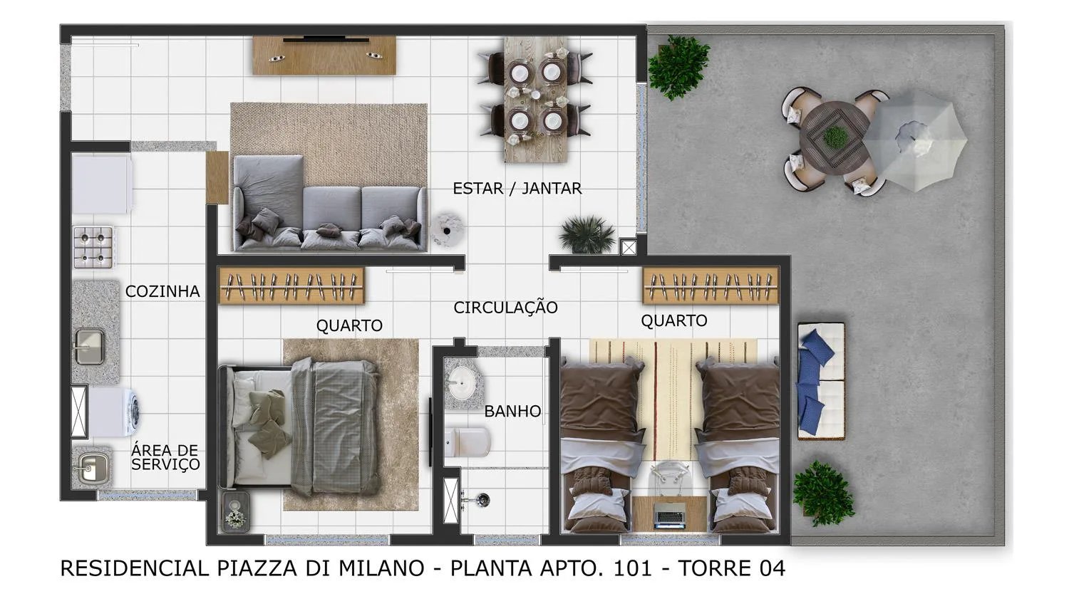 Residencial Piazza di Milano - Foto 19
