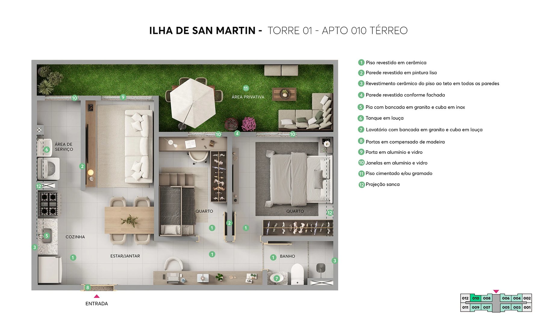ESGOTADO - Residencial Ilha de San Martins - Foto 13