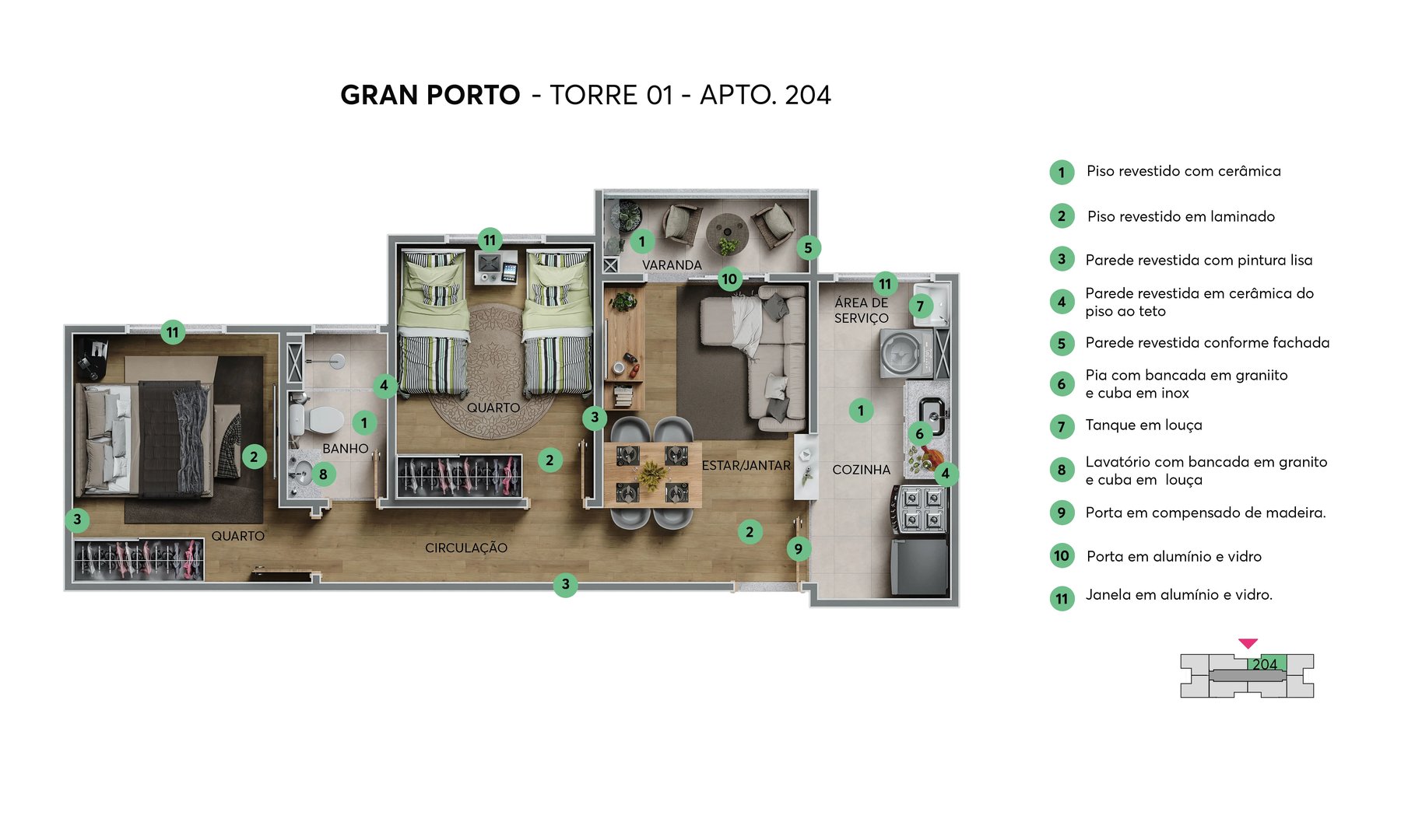 Residencial Gran Porto - Foto 17