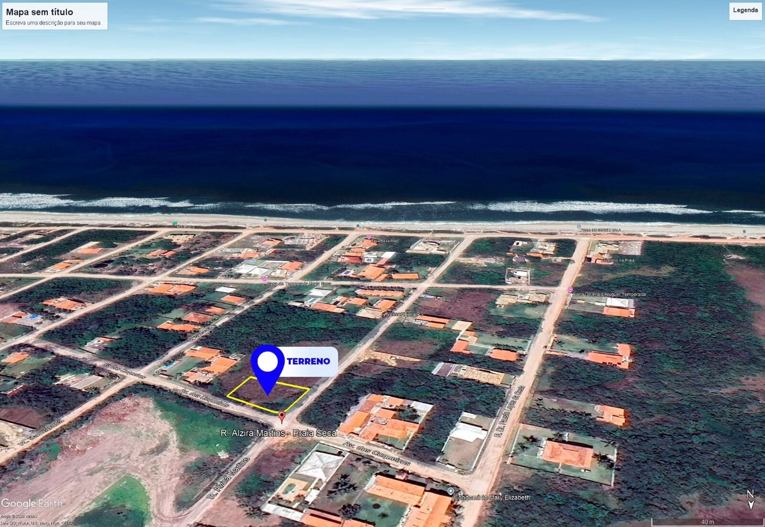 Terreno em Praia Seca, Araruama