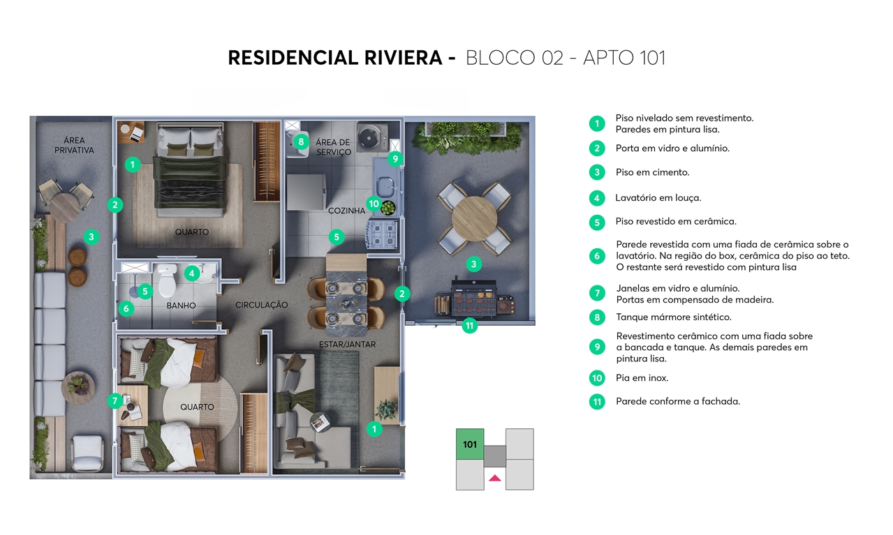 Residencial Riviera, foto 5