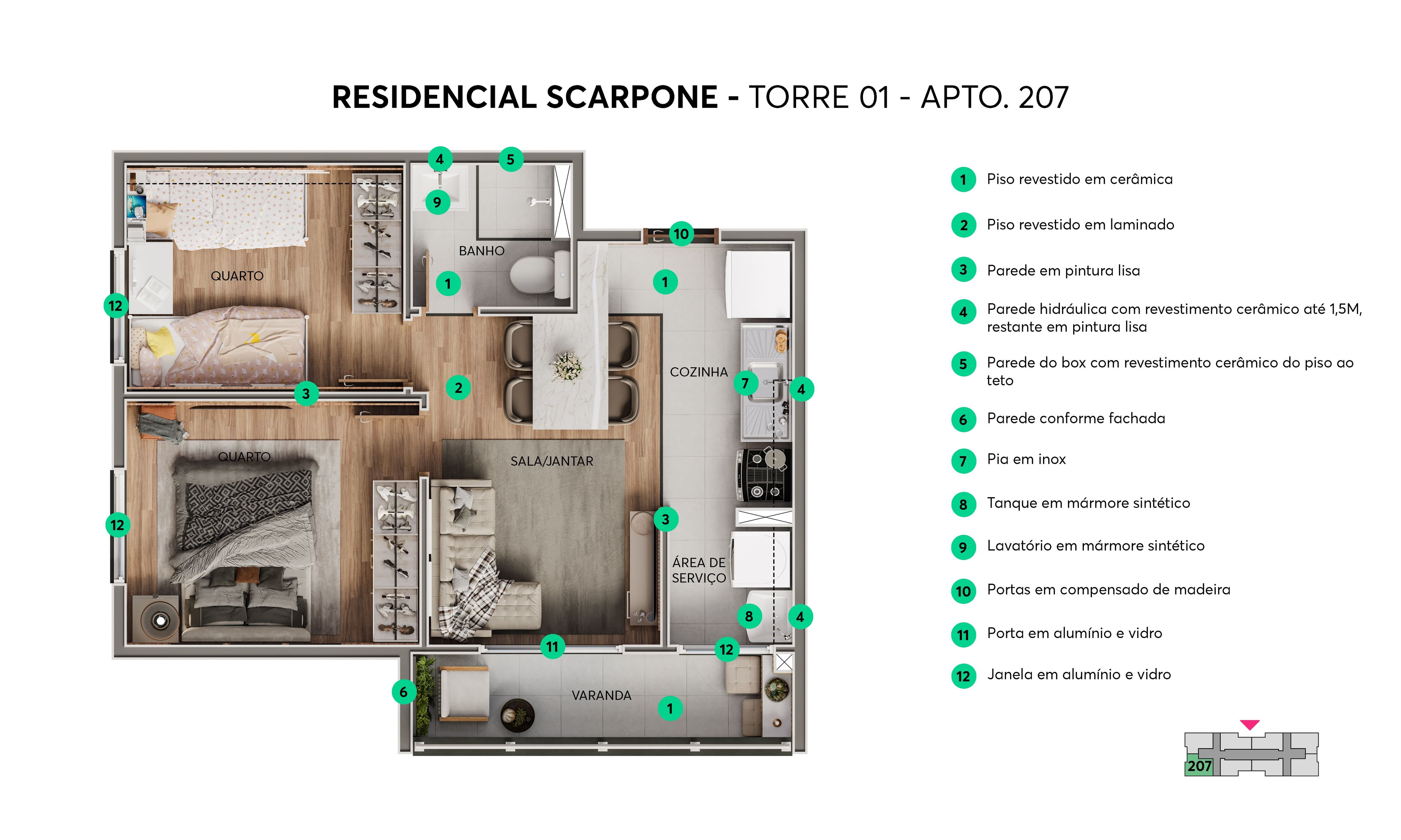 Residencial Scarpone, foto 11