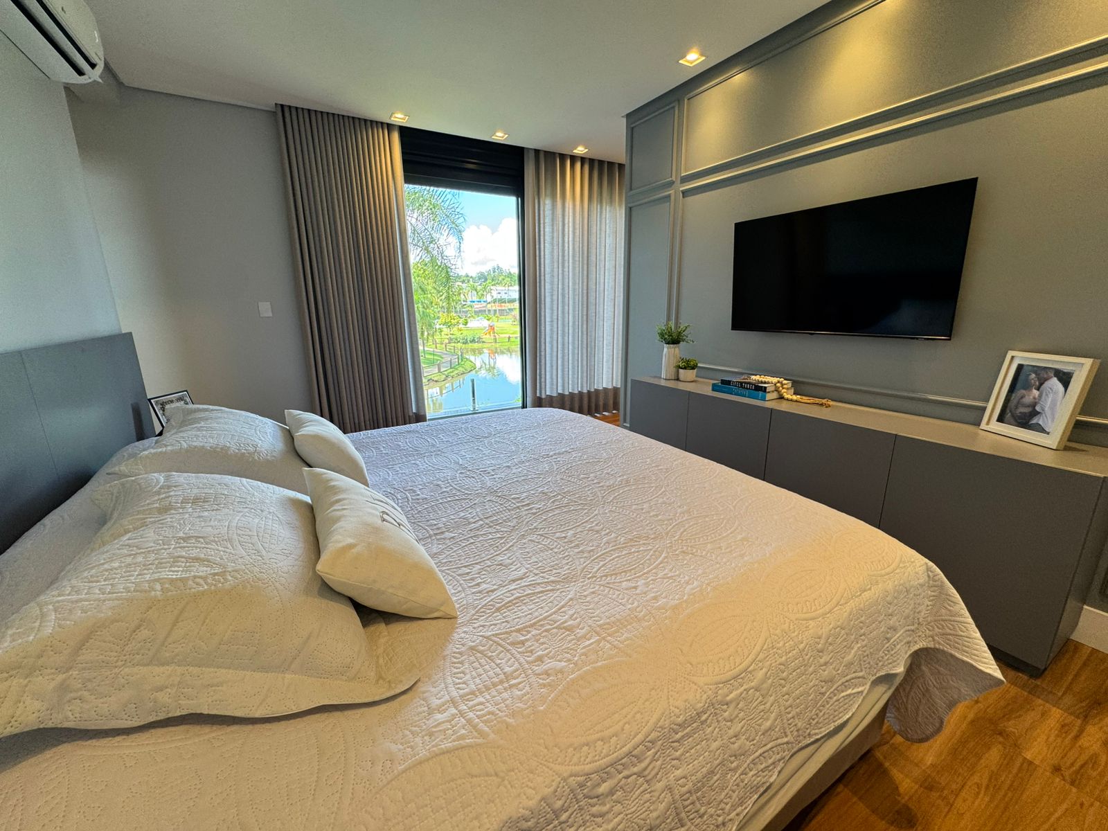 Casa com vista para o lago no Condomínio Belle Ville - Foto 34