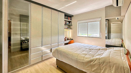 Apartamento semimobiliado no Goiás c/ 2 dormitórios e sacada - Foto 9