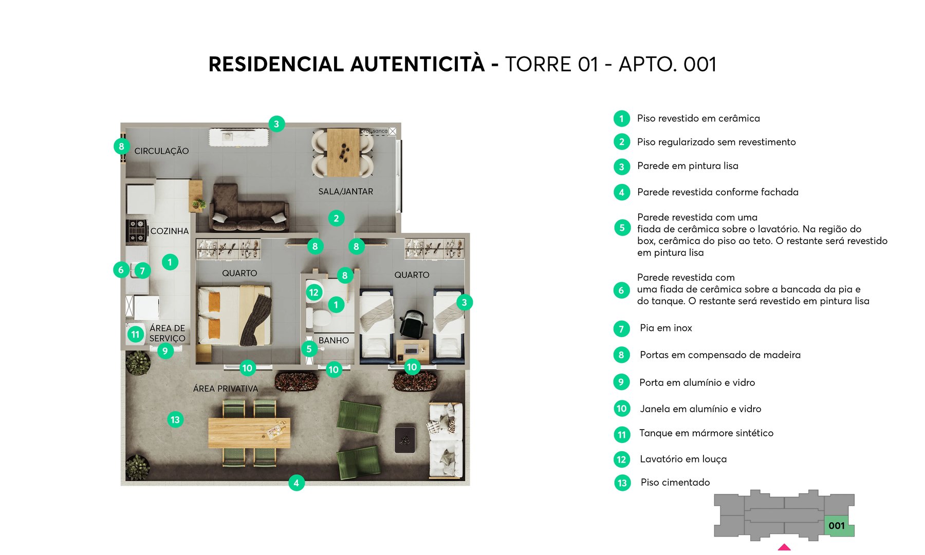 Residencial Autenticità - Foto 12