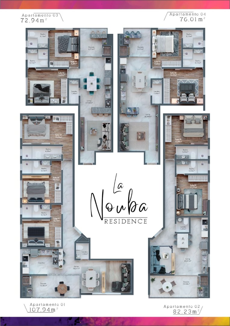 Apartamento no Edifício La Nouba à venda em Perequê, Porto Belo — foto 21