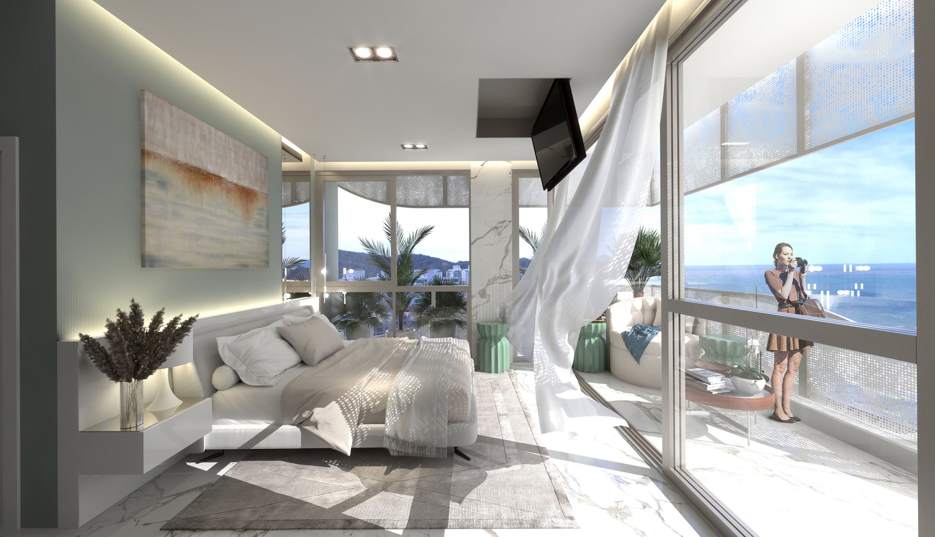 Apartamento Vista Mar no Edifício Brava Lux à venda na Praia Brava — foto 20
