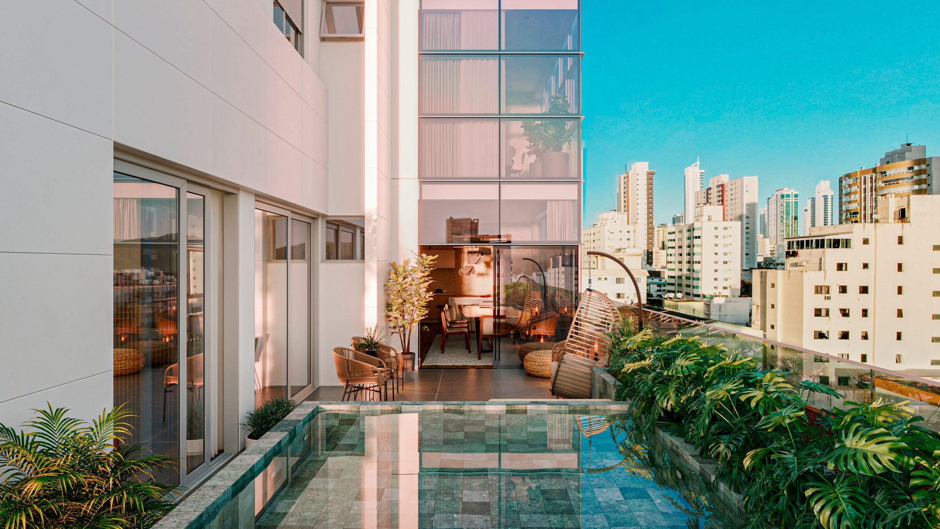 Apartamento no Edifício Diamond Crystal Tower à venda no centro de Balneário Camboriú — foto 11