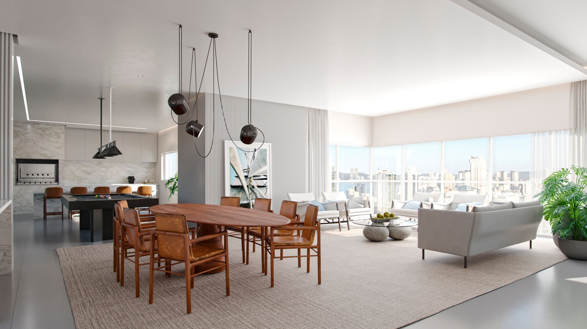 Apartamento no Edifício Diamond Crystal Tower à venda no centro de Balneário Camboriú — foto 3