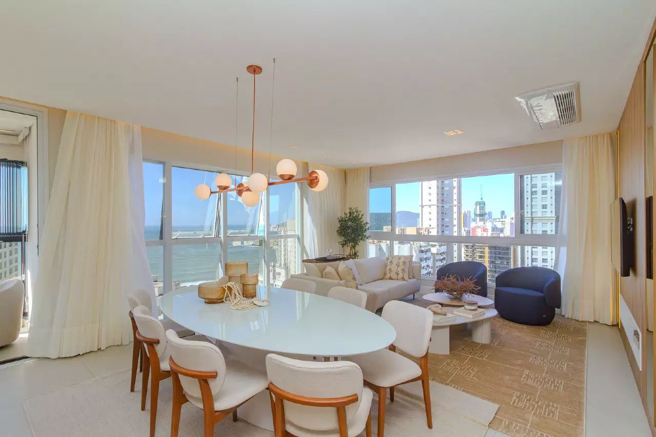 Apartamento vista mar no Edifício Cyano Mare à venda no centro de Balneário Camboriú — foto 4