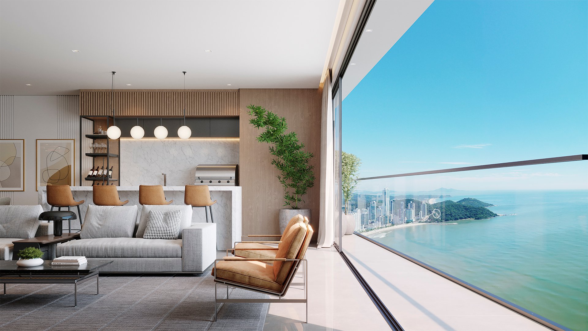 Apartamento Frente Mar no Edifício Harmony Ocean Front à venda no centro de Balneário Camboriú — foto 31