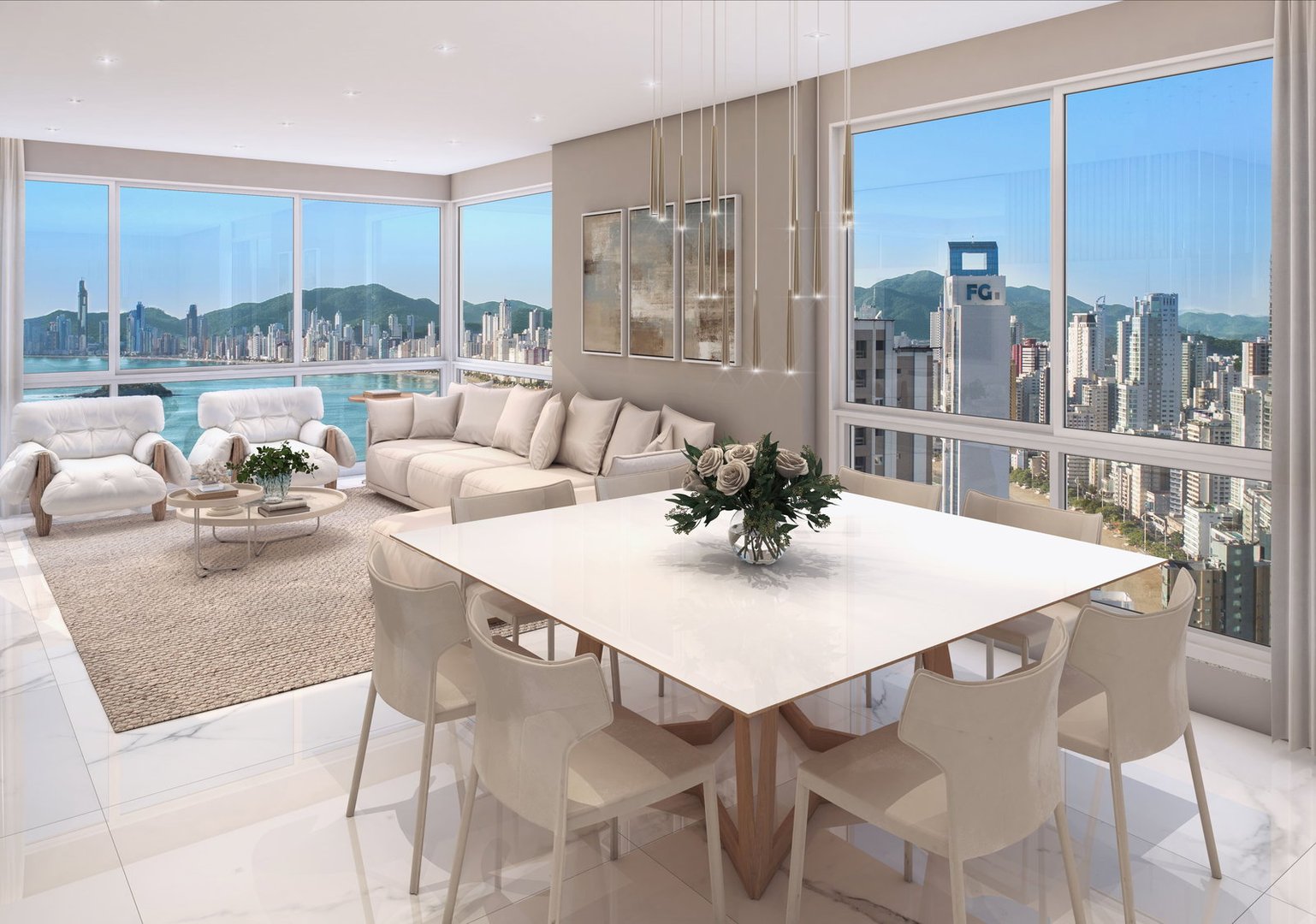 Cobertura Duplex Vista Mar em Edificio Blue Coast Tower à venda no Barra Norte em Balneário Camboriú — foto 10