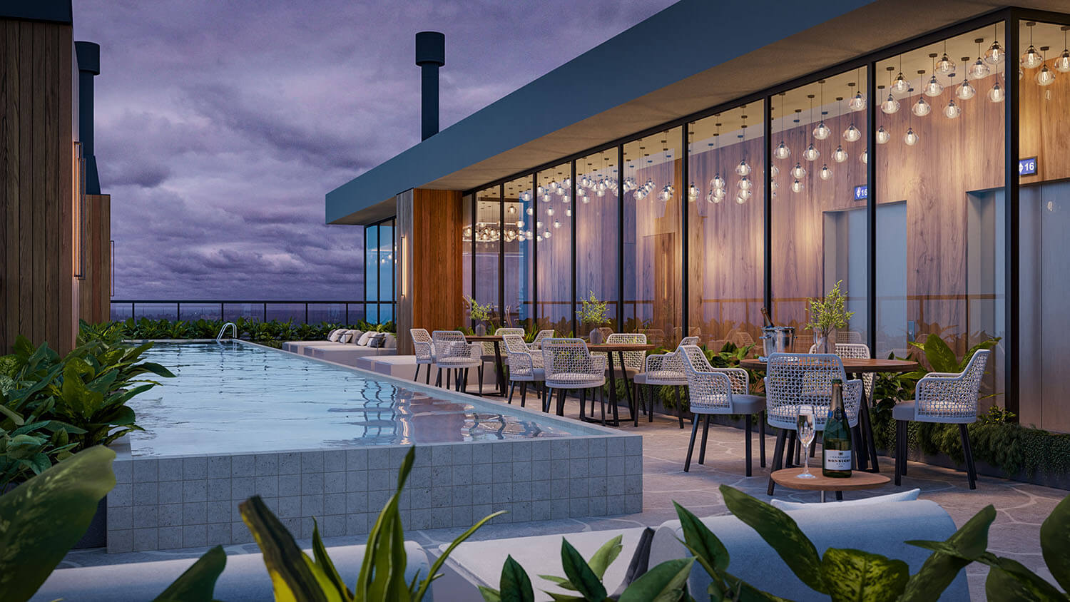 Apartamento Andar Alto no Edifício Pantai Brava House à venda na Praia Brava — foto 3