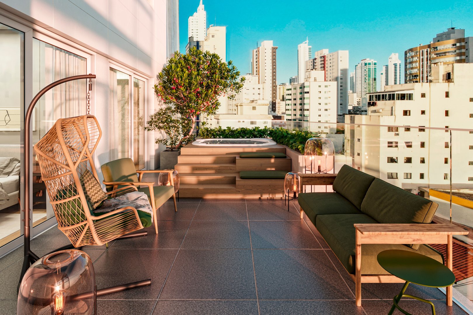 Apartamento no Edifício Diamond Crystal Tower à venda no centro de Balneário Camboriú — foto 12