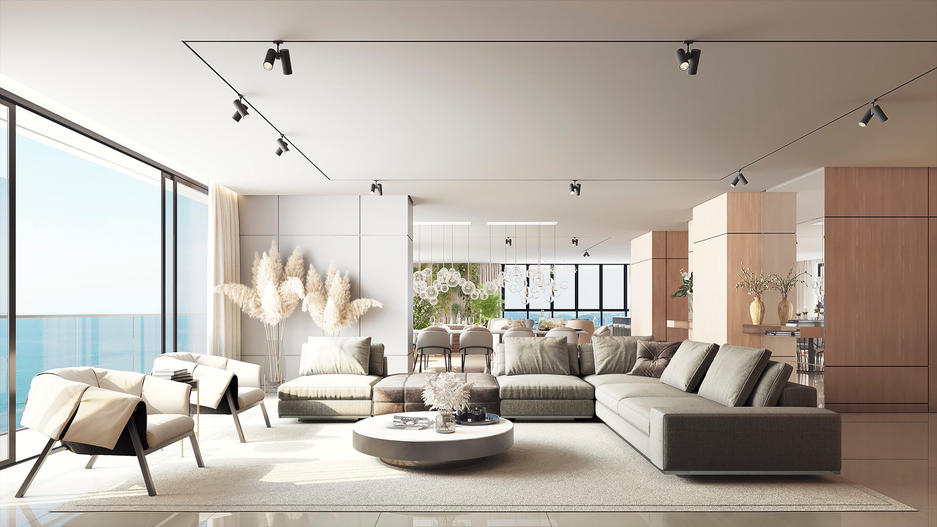 Apartamento Frente Mar no Edifício Harmony Ocean Front à venda no centro de Balneário Camboriú