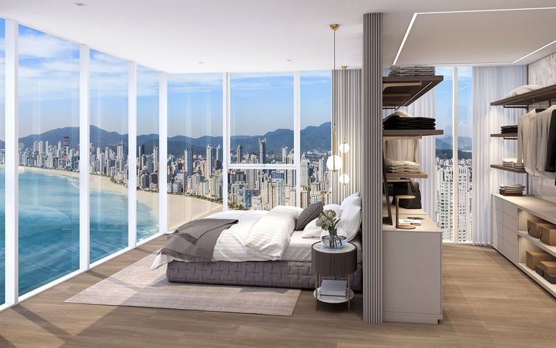 Apartamento na Planta no Edifício Imperium Tower à venda no centro de Balneário Camboriú — foto 3