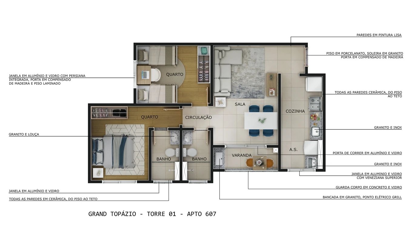 Residencial Grand Topázio - Foto 22