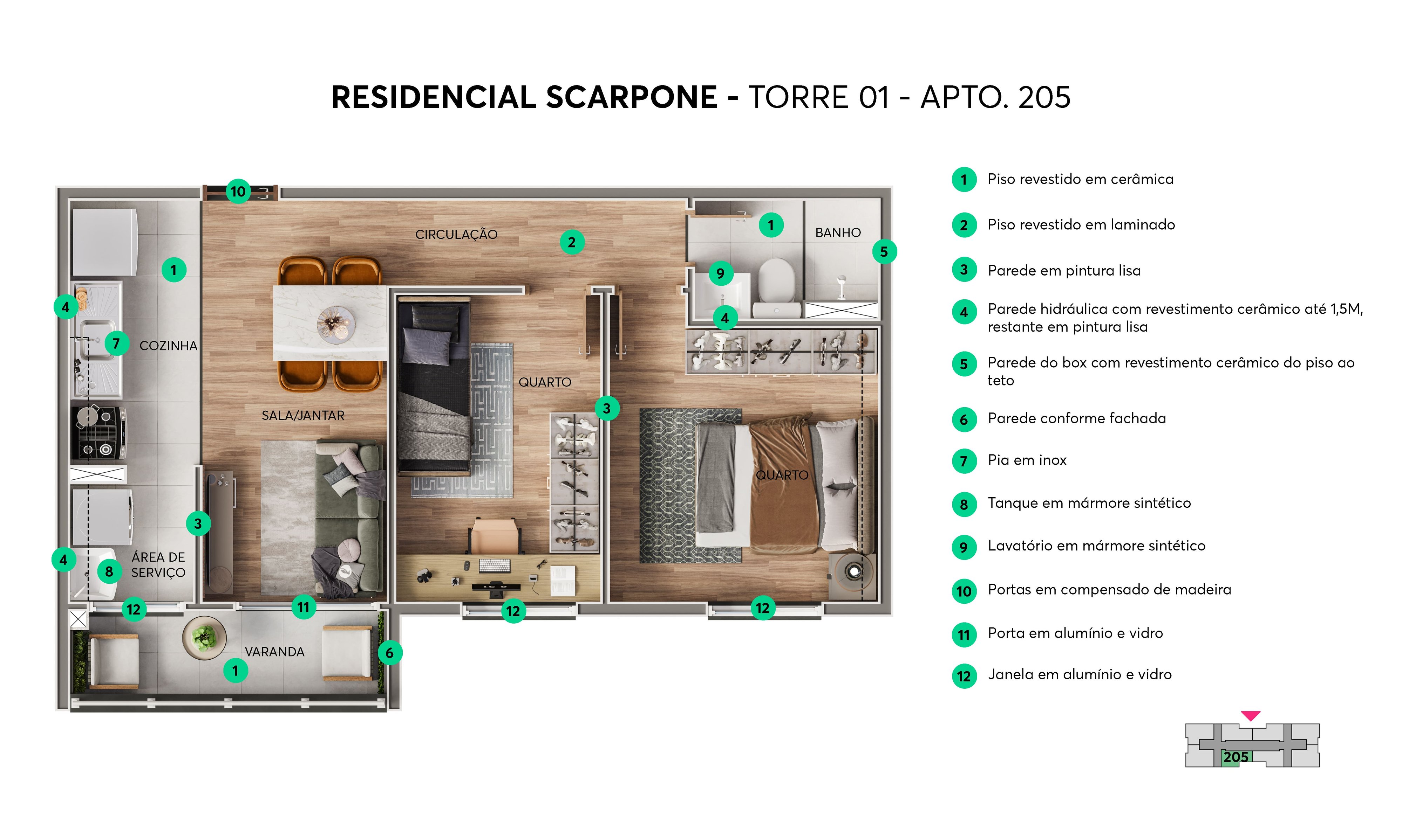 Residencial Scarpone, foto 12