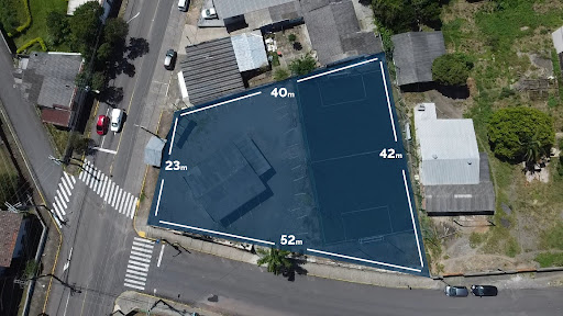 Terreno no Senai com 1.480m²