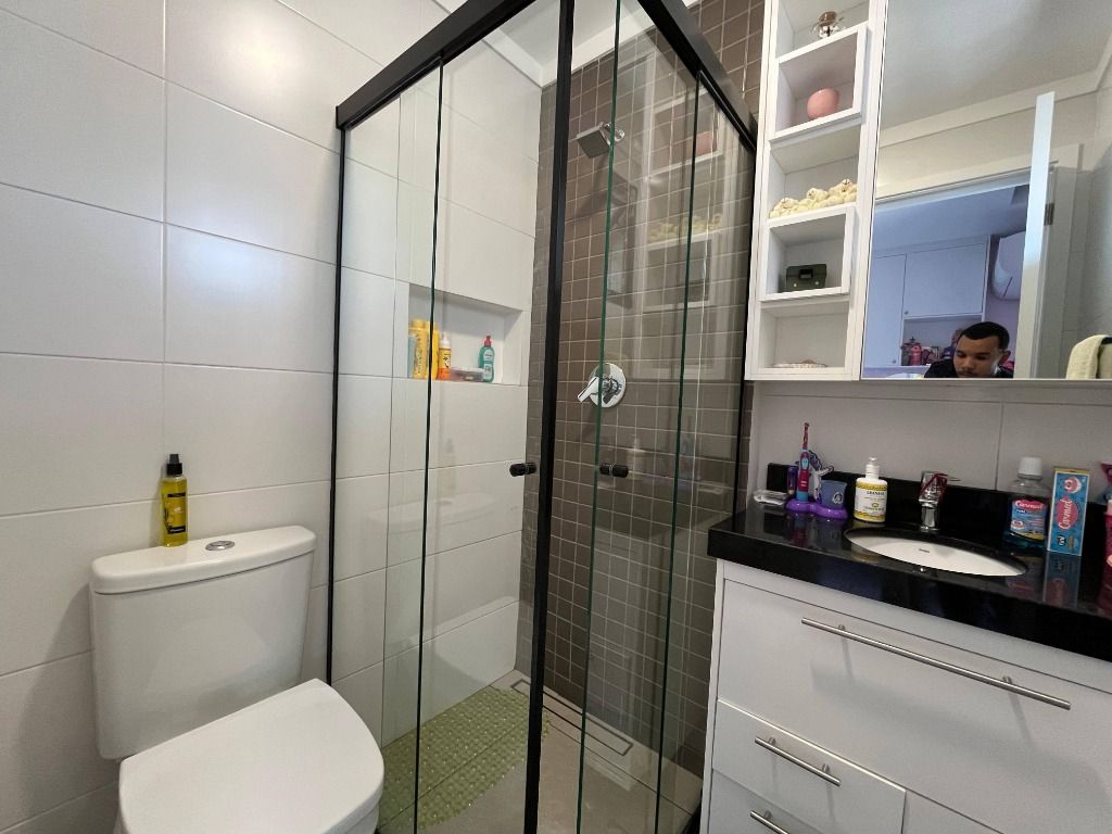 Apartamento 3 dormitórios mobiliado com 2 vagas perto da praia no canto do forte — foto 19