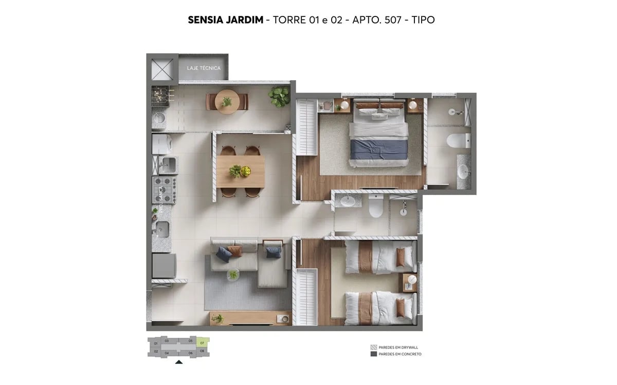 Residencial Sensia Jardim - Foto 22