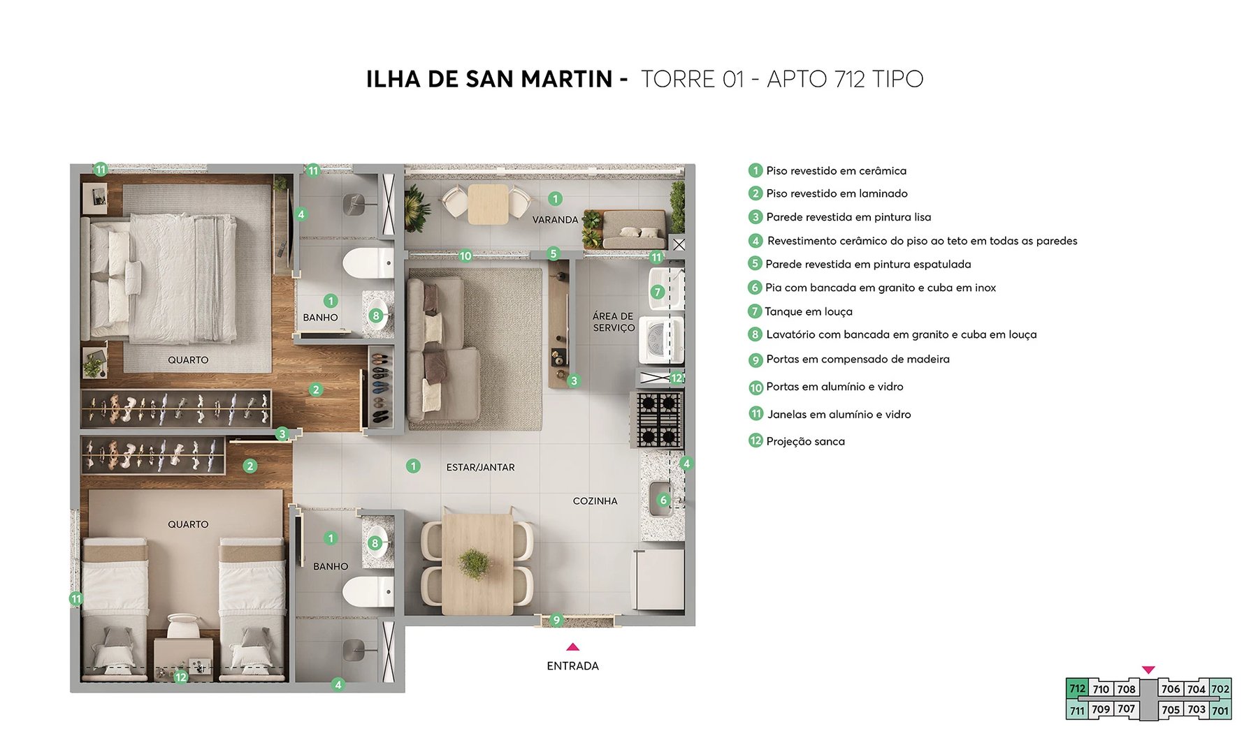 ESGOTADO - Residencial Ilha de San Martins - Foto 16