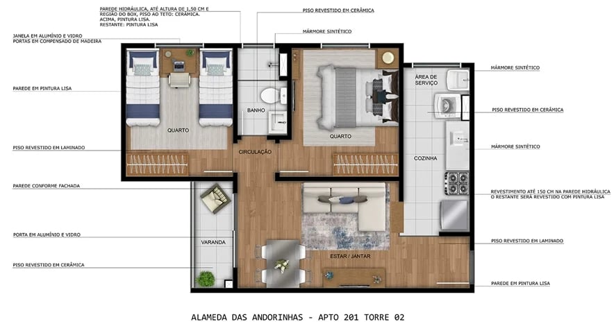 Residencial Alameda das Andorinhas - Foto 18