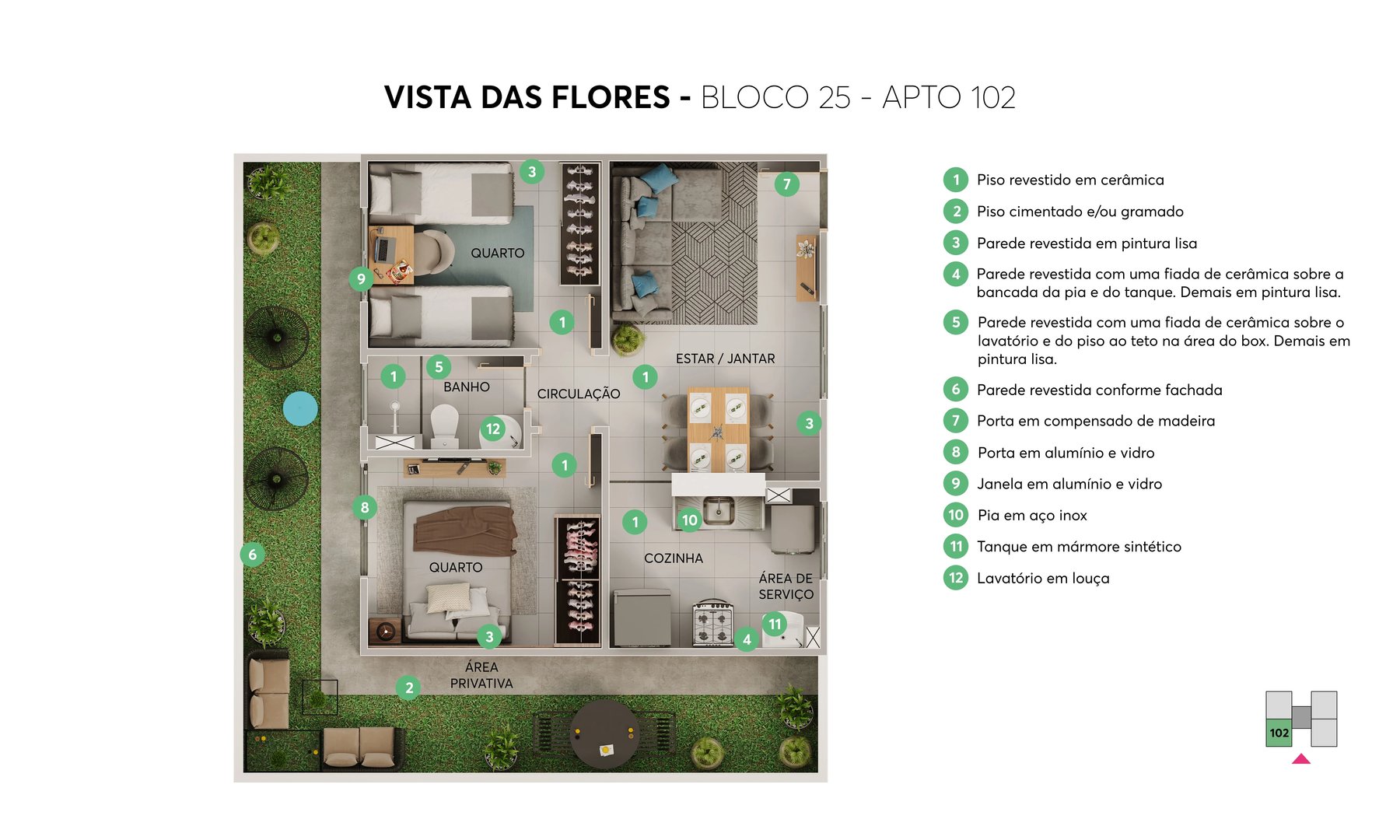 Residencial Vista das Flores  - Foto 9