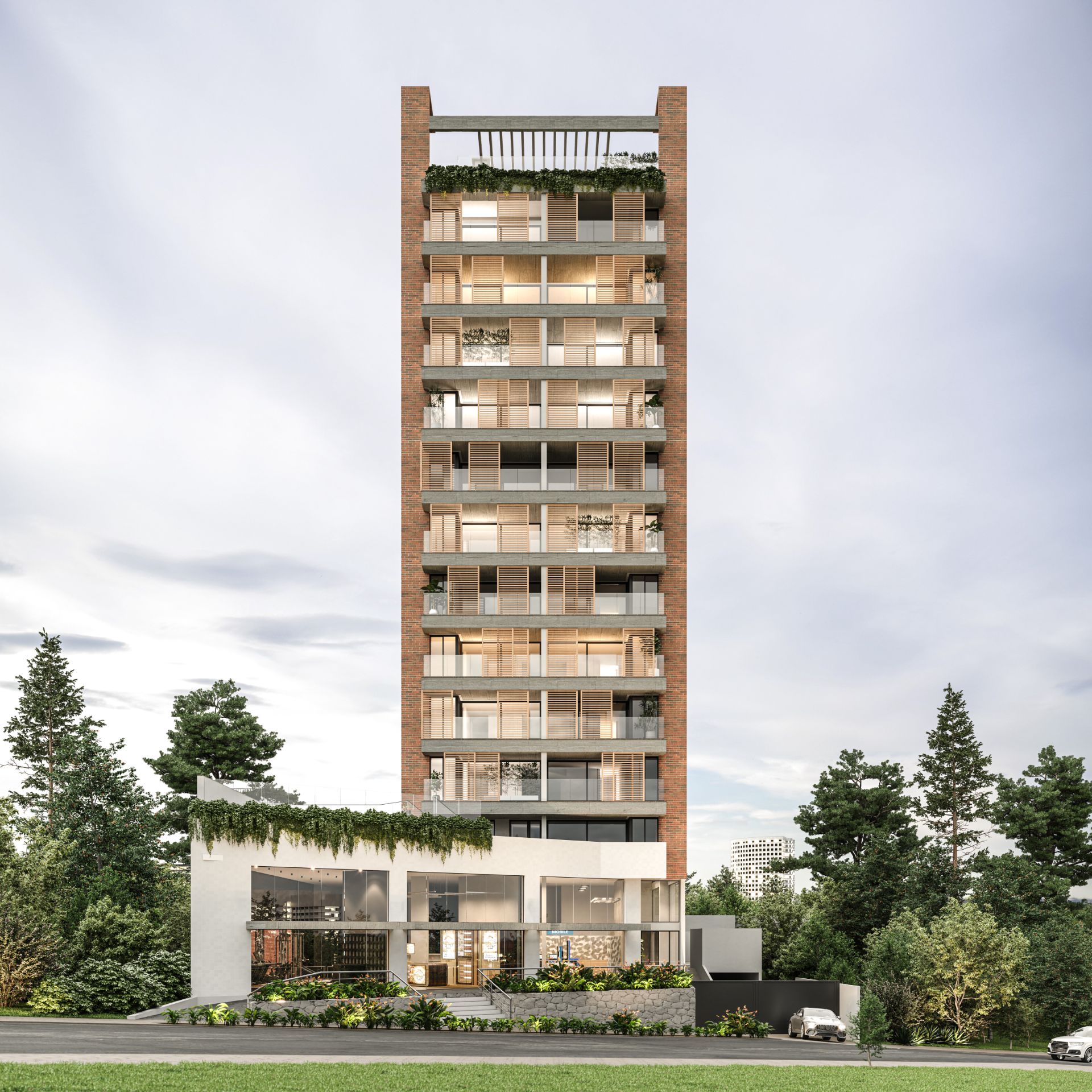 Apartamento no Centro com 1 dormitório e área gourmet - Foto 6
