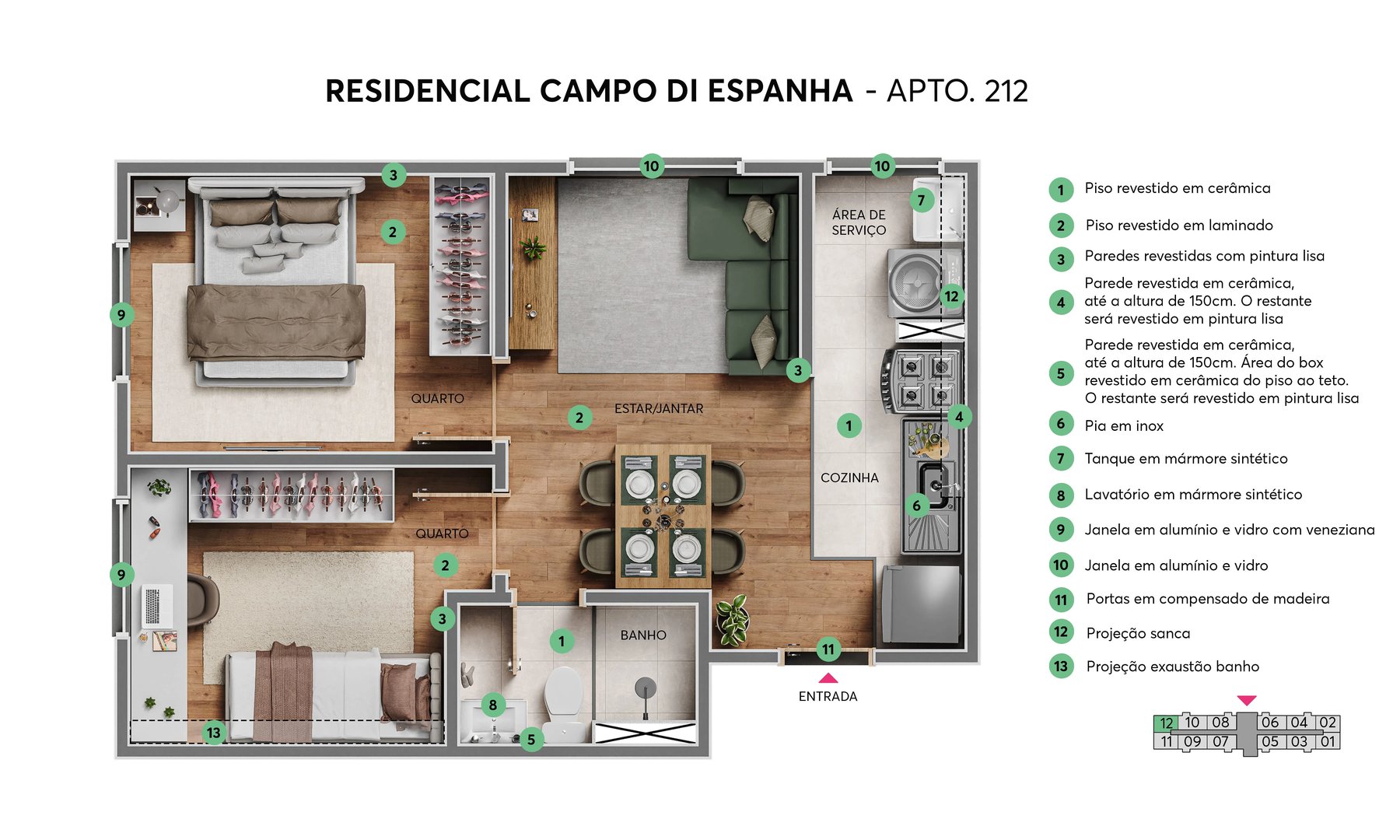 Residencial Campo di Espanha - Foto 15