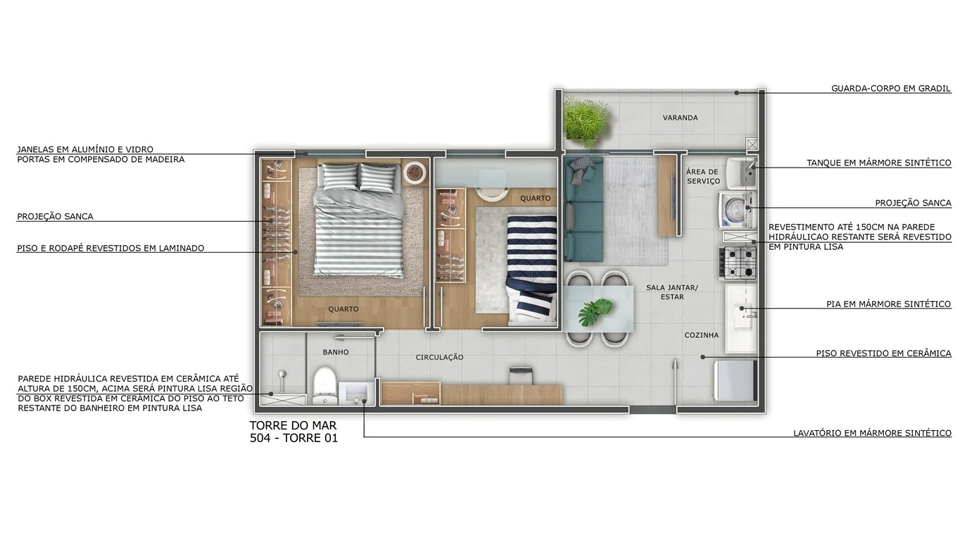 Residencial Torre do Mar - Foto 17