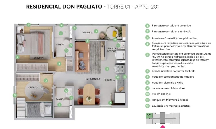 Residencial Don Pagliato - Foto 17