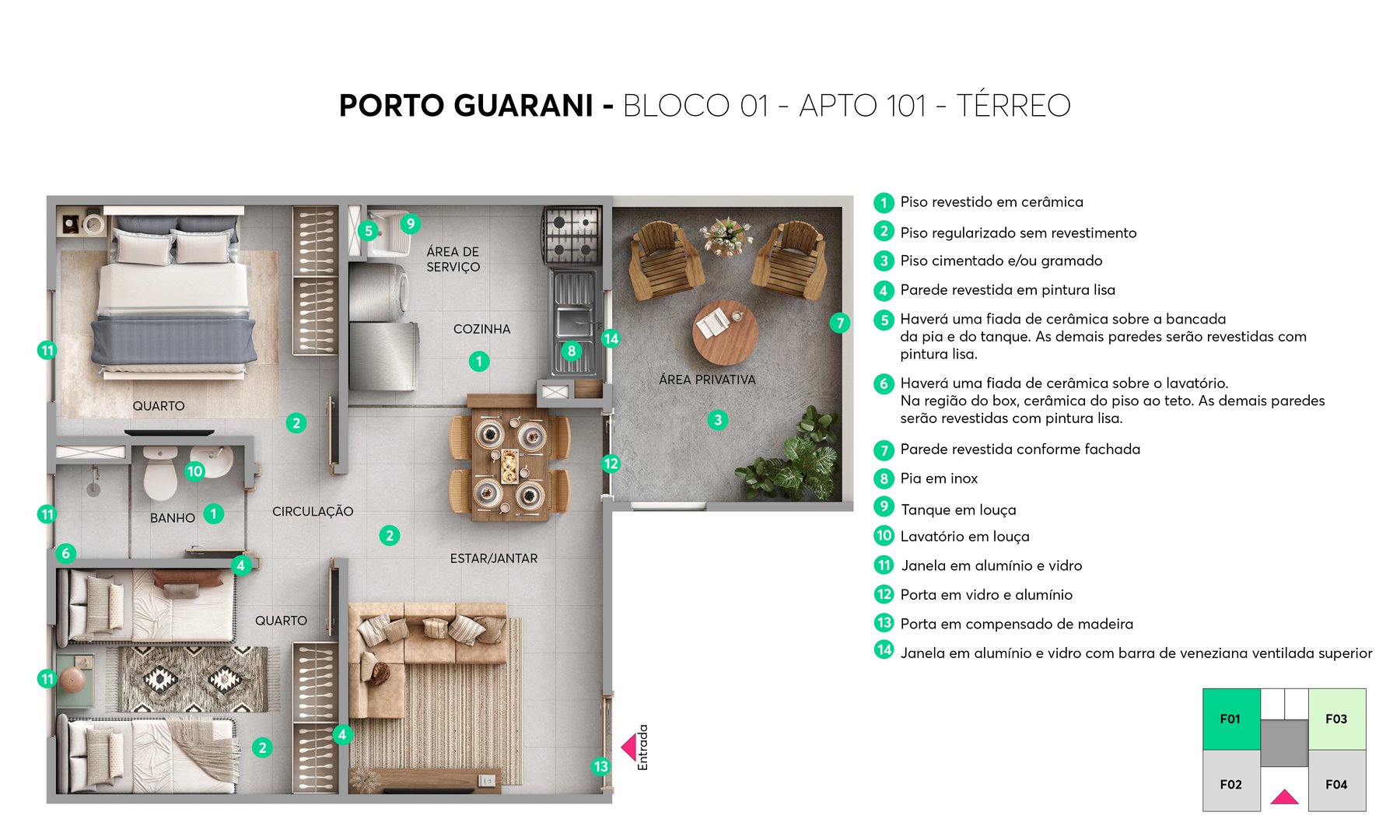 Residencial Porto Guarani - Foto 11