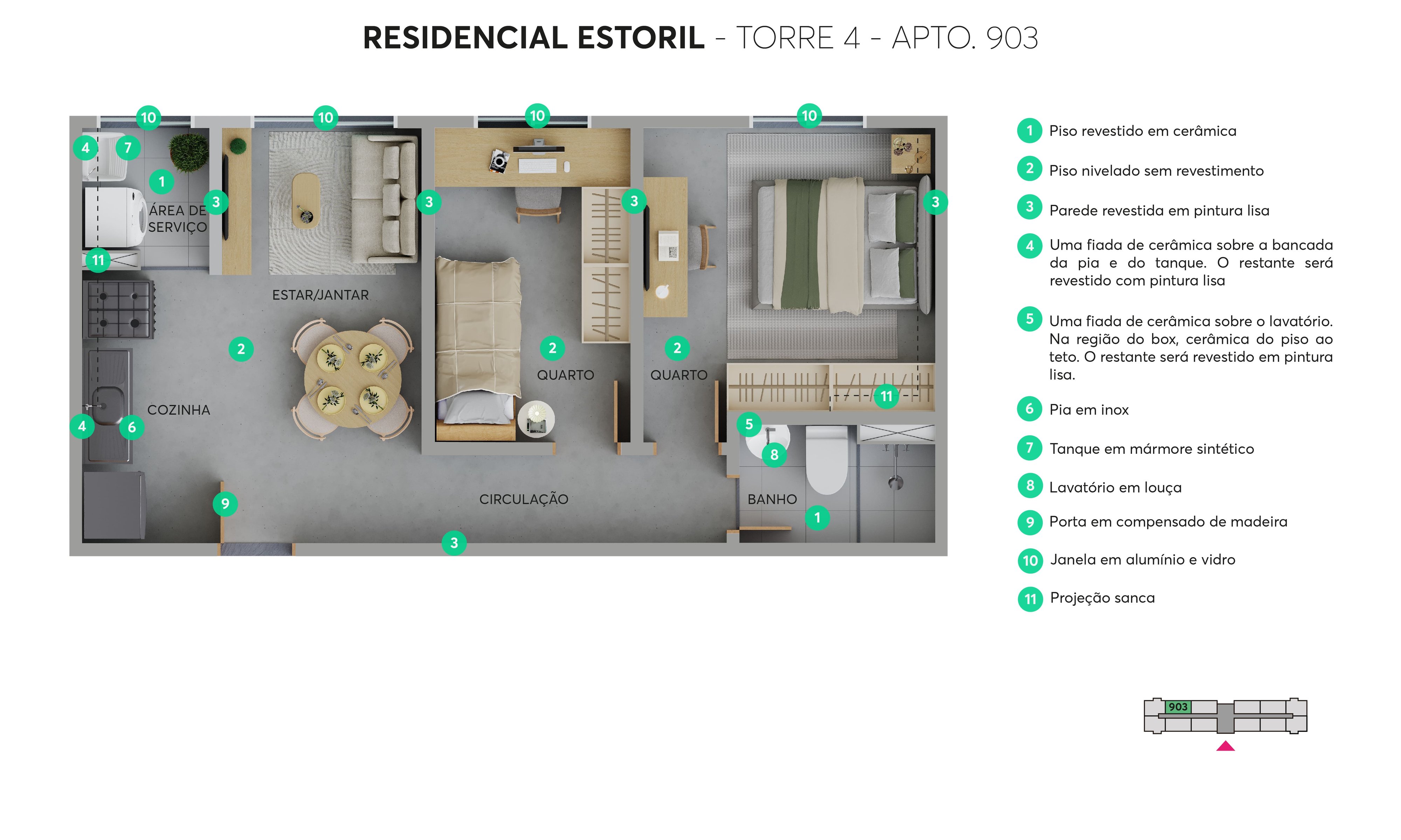 Residencial Estoril, foto 14