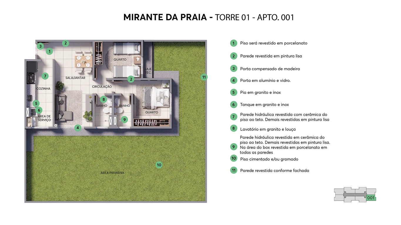 Residencial Mirante da Praia - Foto 16