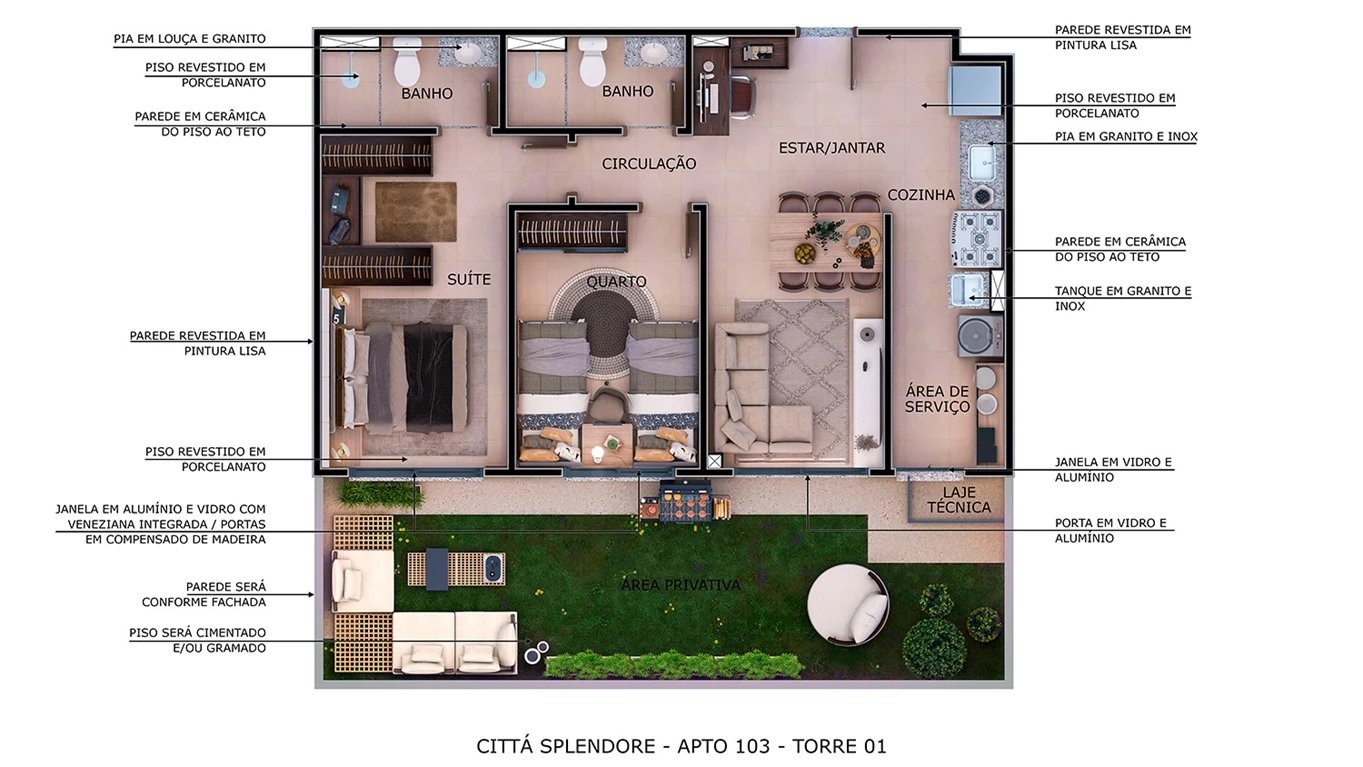 ESGOTADO - Residencial Cittá Splendore - Foto 21