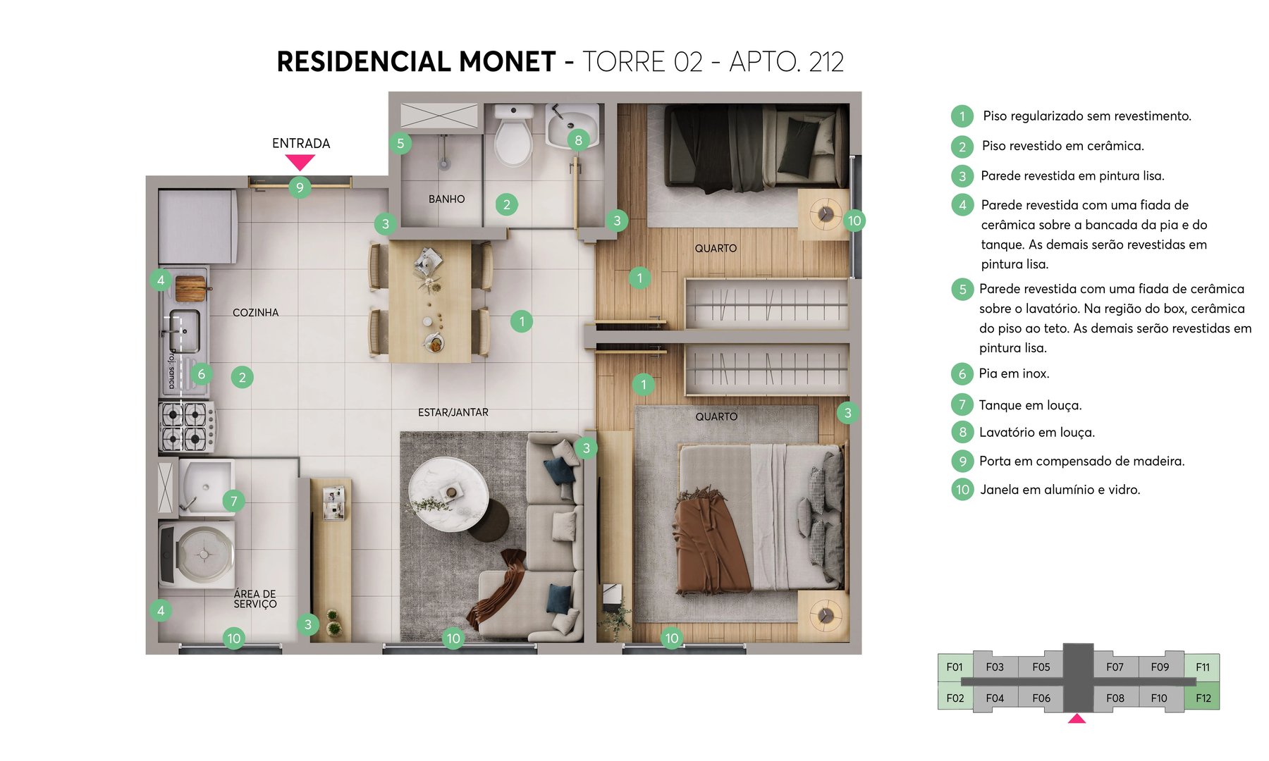 Residencial Monet - Foto 14