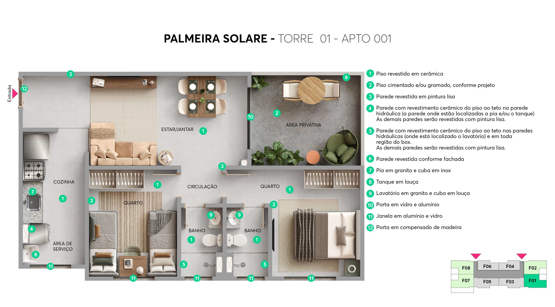 Residencial Palmeira Boreal - ESGOTADO - Foto 16