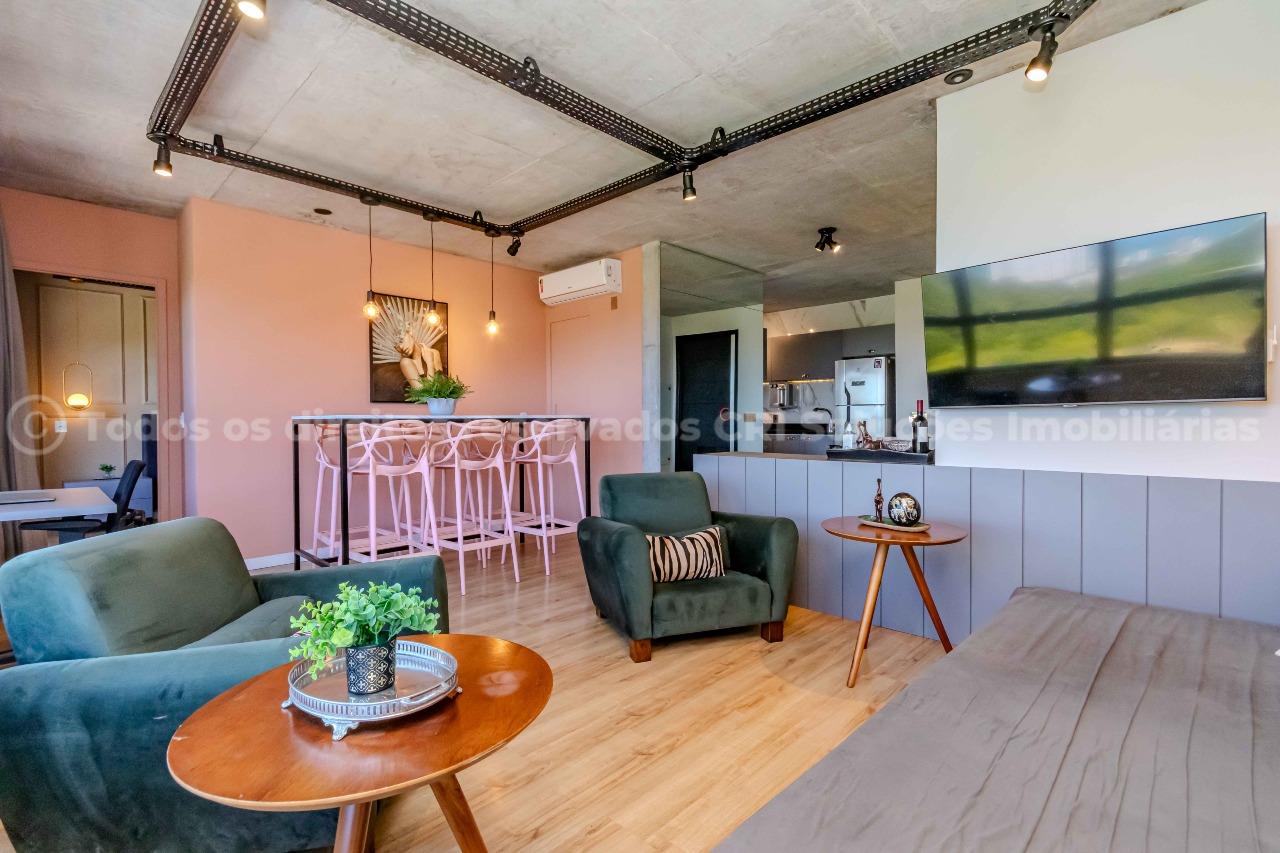 Apartamento Mobiliado vista mar no Maxhaus com Lazer Completo | 1 Quarto (1 Suíte) e 2 Banheiros