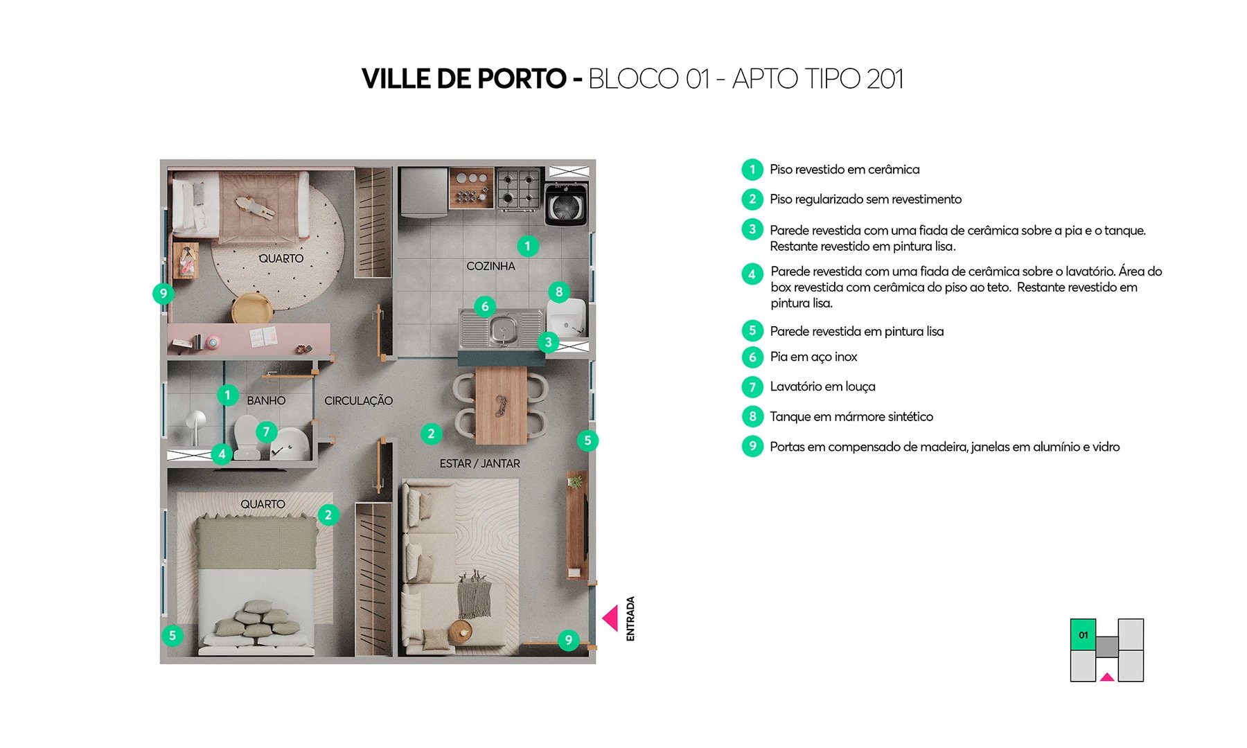 Residencial Ville de Porto - Foto 12