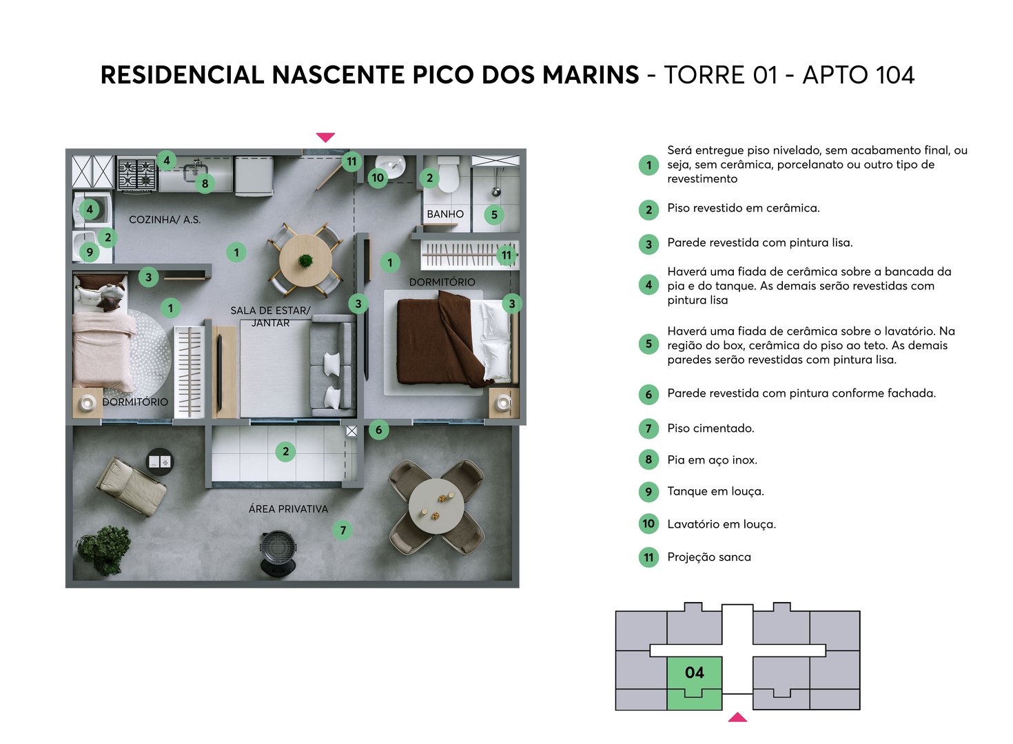 Residencial Nascente Pico dos Marins - Foto 13