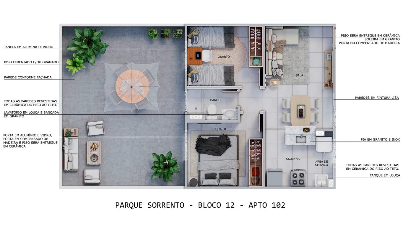 Residencial Parque Sorrento - Foto 17
