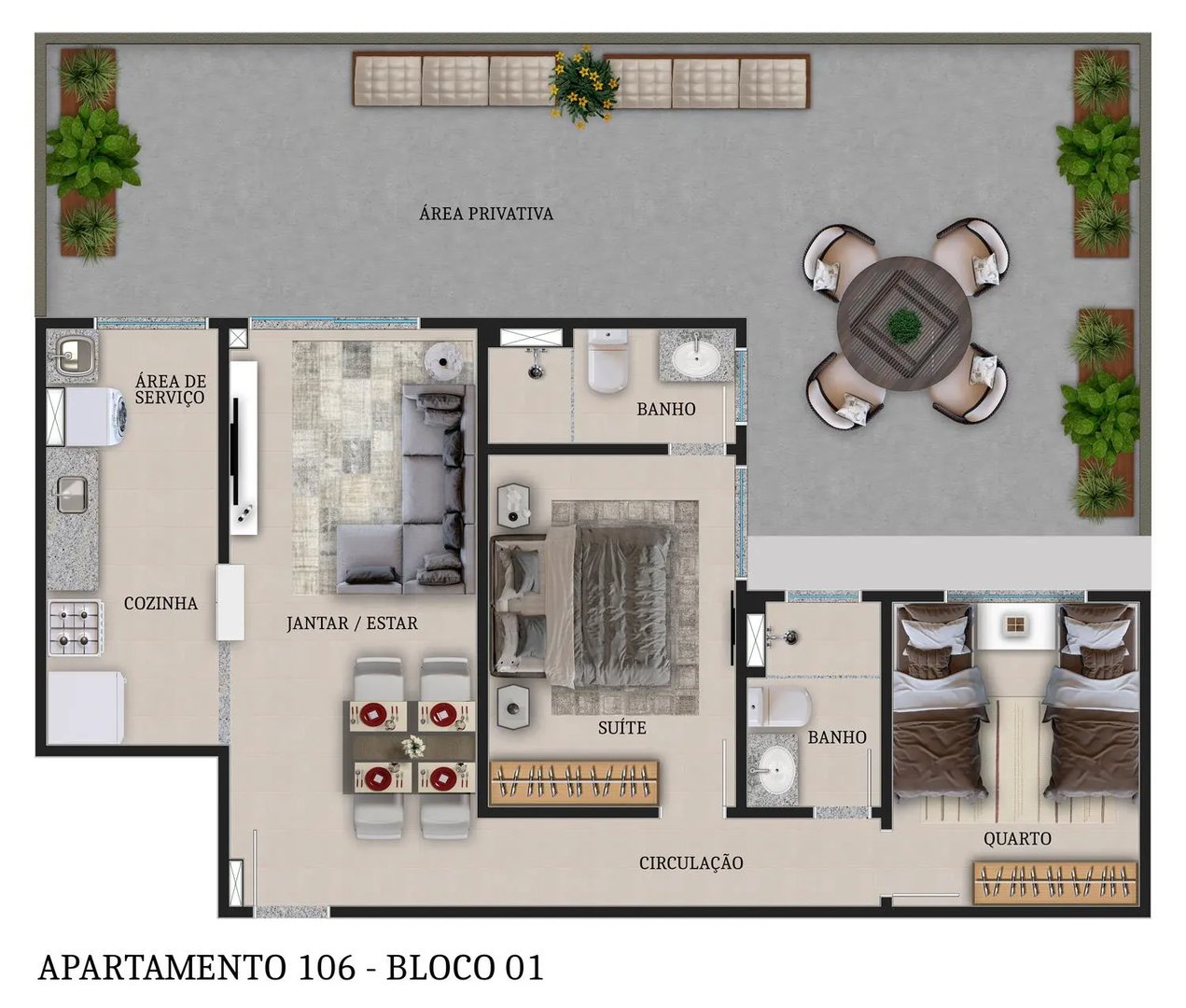 ESGOTADO - Residencial Reserva Areia Vermelha - Foto 16