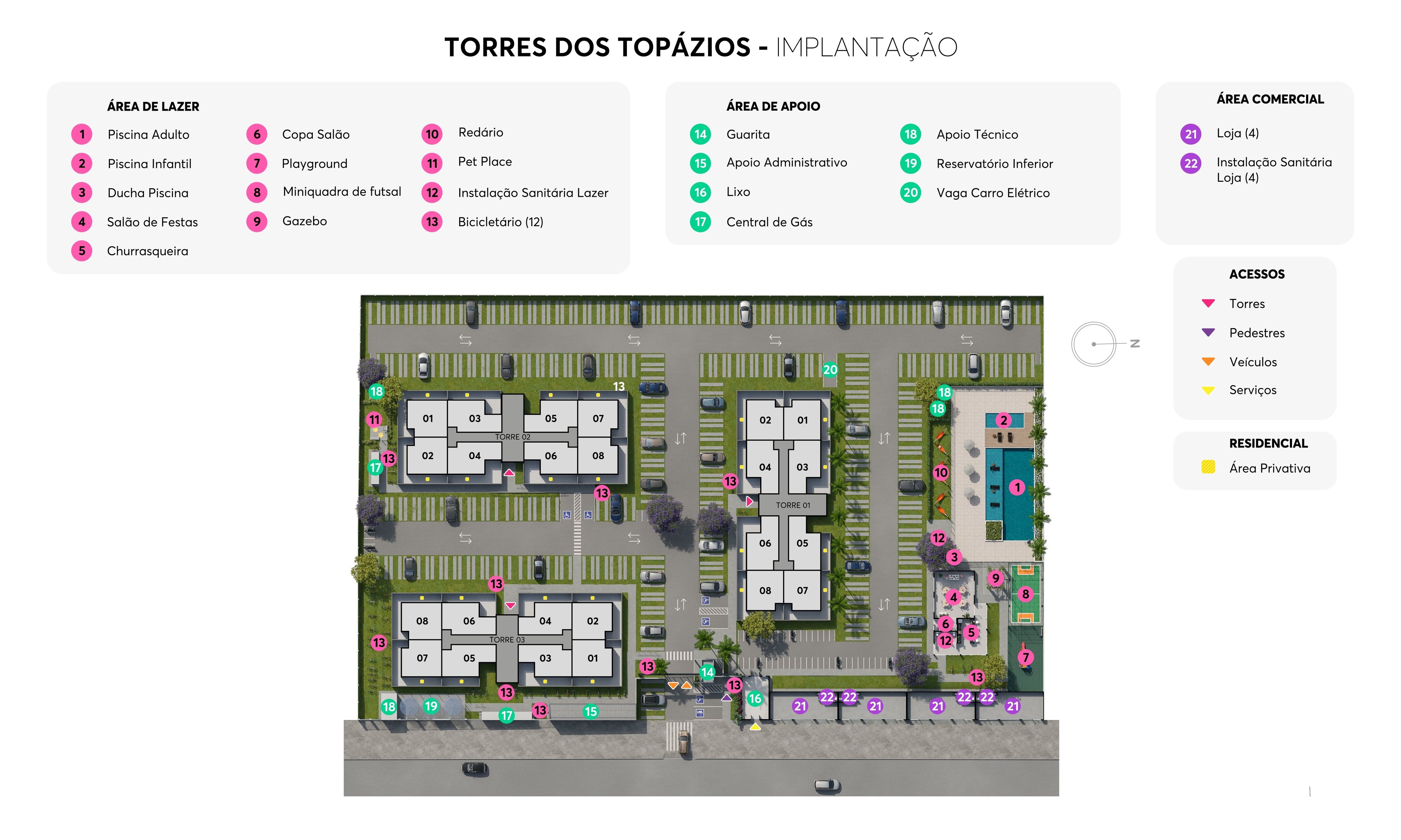 Residencial Torres dos Topázios - Foto 16