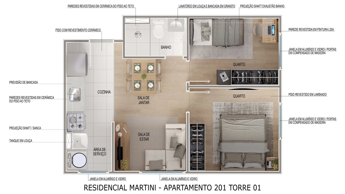 Residencial Martini - Foto 14