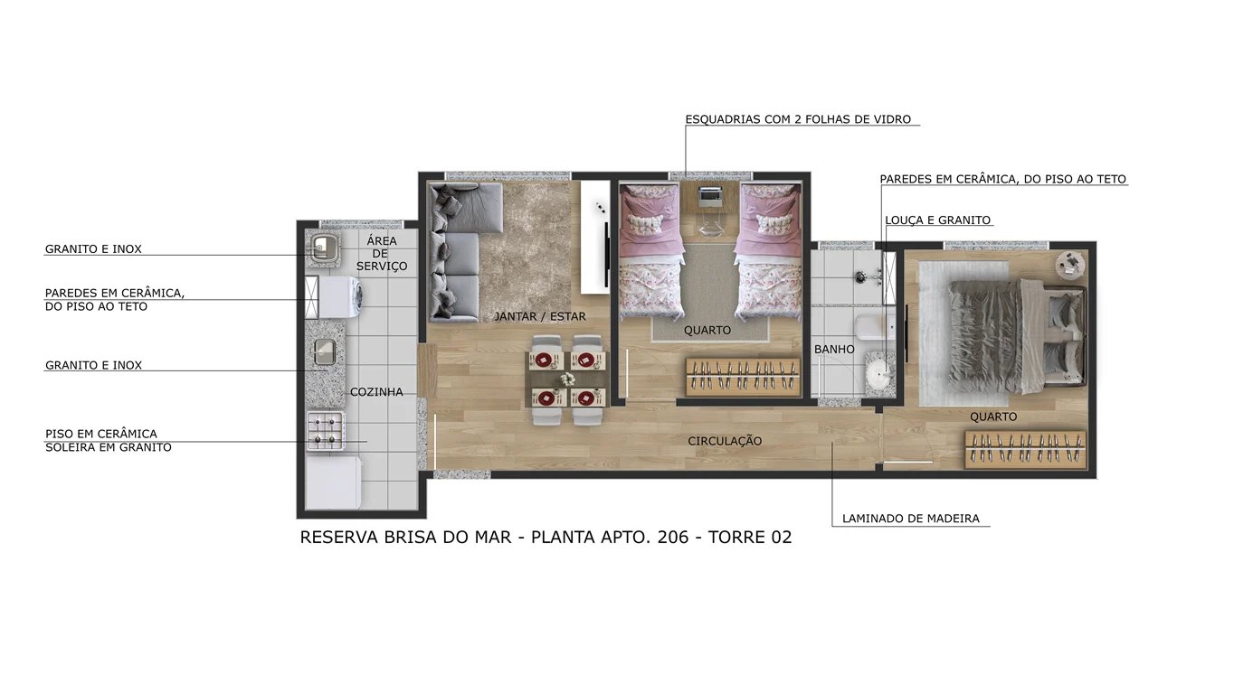 Imóvel Pronto - Residencial Reserva Brisa do Mar - Foto 20