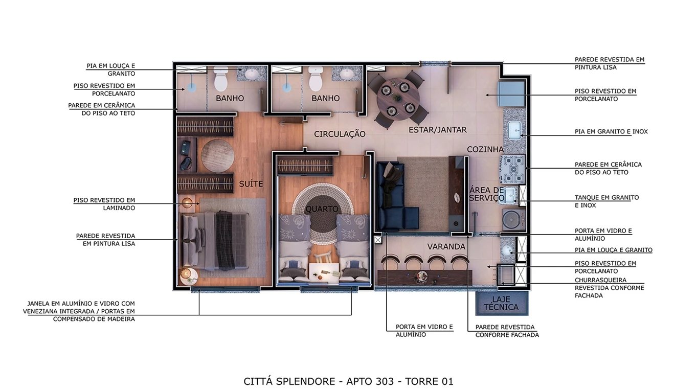 ESGOTADO - Residencial Cittá Splendore - Foto 24